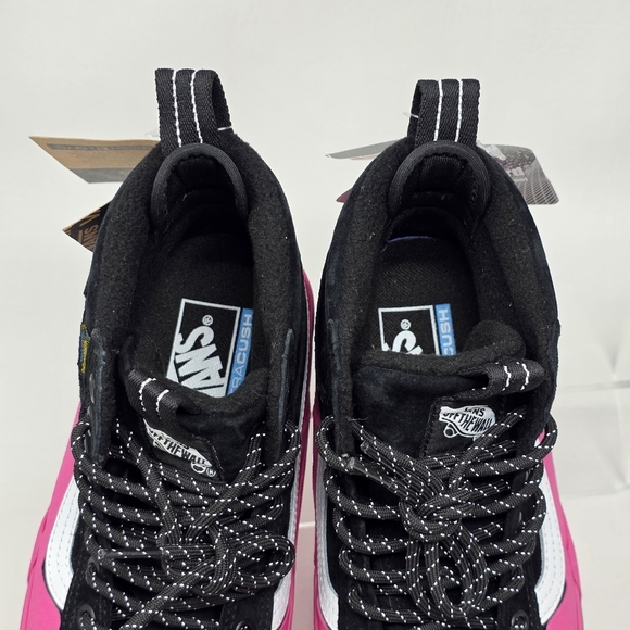 VANS SK8 Hi MTE-2 Hiking Boots Men's 6.5 / Women's 8 Dip Pink Black Suede New - Picture 10 of 12